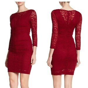 NEW! Nicole Miller Swilry Roses Lace Dress (4)